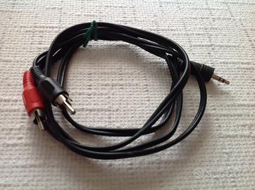 Cavo da minijack stereo 3,5mm a due rca