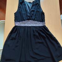 Vestito Benetton donna nero tg L come nuovo