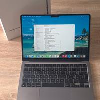 MacBook Air M3 8GB/256GB - Batteria 100%(67 cicli)