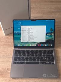 MacBook Air M3 8GB/256GB - Batteria 100%(67 cicli)
