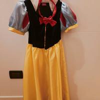 Vestito carnevale Biancaneve 7-8