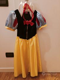 Vestito carnevale Biancaneve 7-8