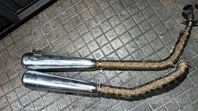 scarico busso yammha dragster 650