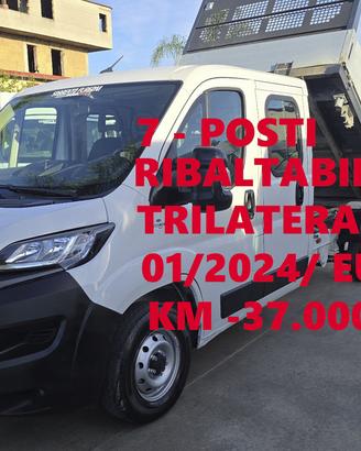 Fiat DUCATO DOPPIA CABINA RIBALATABILE TRILATERALE