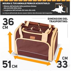 Trasportino Premium - Nuovo Imballato originale