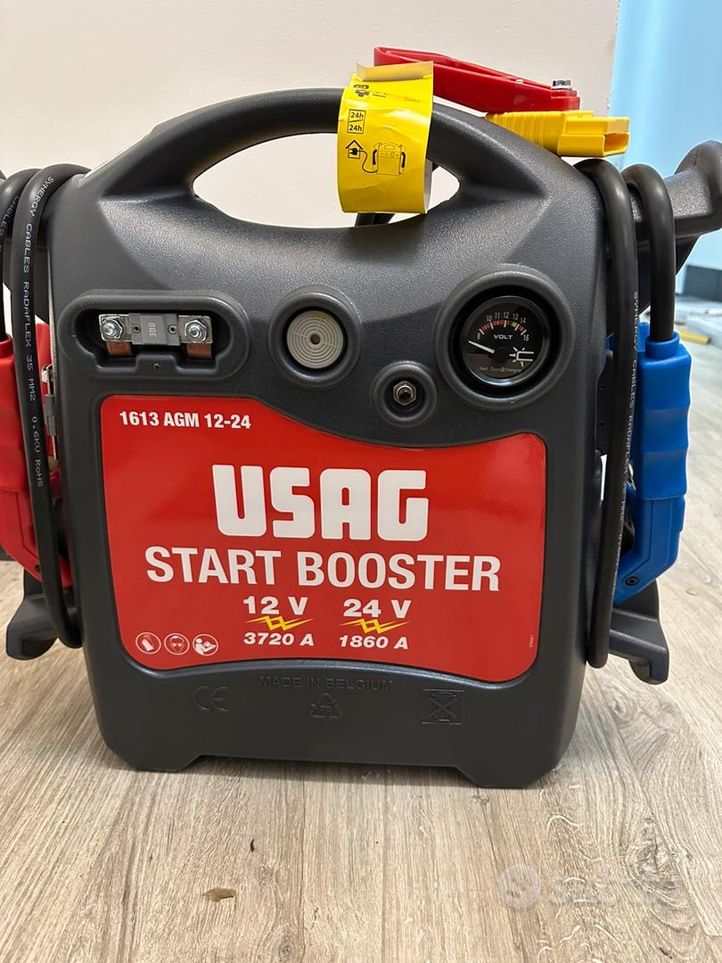 USAG 1613 AGM12-24 Professional portable start booster 12-24 V