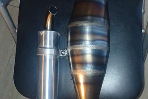 marmitta artigianale per 70 semi/ trofeo piaggio 