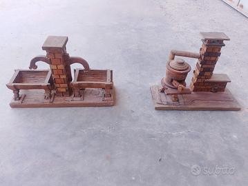 Oggetti artigianali in legno