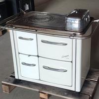 stufa a Legna cucina Revisionata completamente 