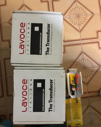 woofer 13cm LA VOCE predisposizione microcar