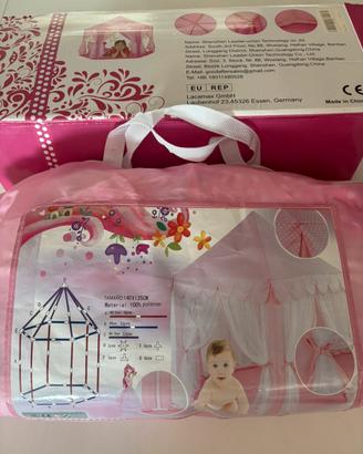 Tenda da giico Principessa con illuminazione