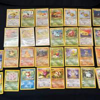 Lotto 30 Carte Pokemon Set Jungle ITA