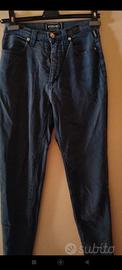 jeans Versace donna tg 42 blu 