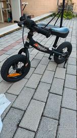 Bicicletta bimbo bikestar senza pedali