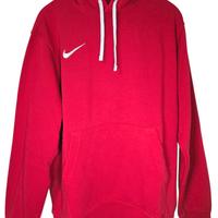 felpa nike rossa con cappuccio • hoodie team • tag