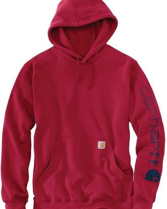 Carhartt Felpa Loose Fit Taglia M Rossa