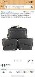 bmw rt k1600 borse interne