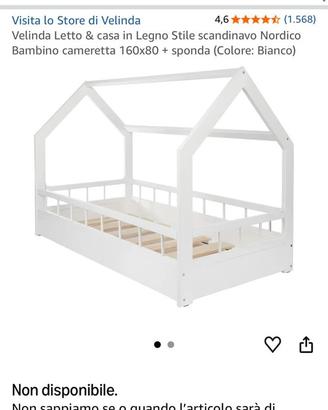 Lettino bambino