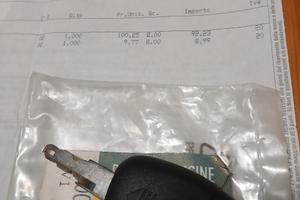 chiave orihinale renault  clio 16v