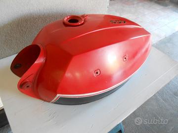 SERBATOIO ROSSO NERO MOTO MORINI 350 SPORT