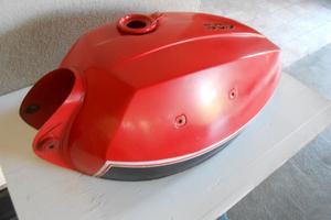 SERBATOIO ROSSO NERO MOTO MORINI 350 SPORT