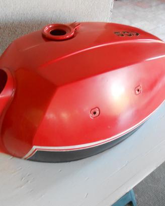 SERBATOIO ROSSO NERO MOTO MORINI 350 SPORT