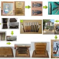 Lotto porta sigarette bocchino pipa collezione