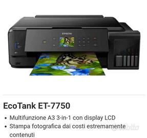Stampante epson ecotank 7750 A3