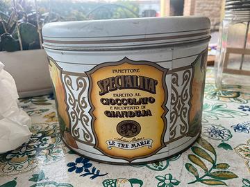 Scatola  vintage Tre marie