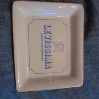 Piattino rendi resto porcellana acqua LEVISSIMA