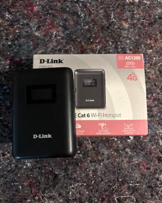 D-Link DWR-933 Hotspot WiFi portatile 4G LTE Cat 6