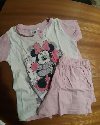 Pigiama Disney mezza manica e pantaloncini taglia