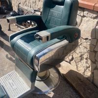 Poltrona da barbiere vintage Pietranera