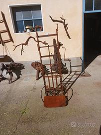 carretto alzasacchi vintage