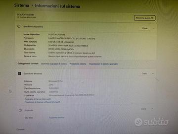 HP ProDesk 600 G5 SFF, Intel i5-9500, 8gb RAM