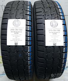2 GOMME 215 70 15C MICHELIN A73357