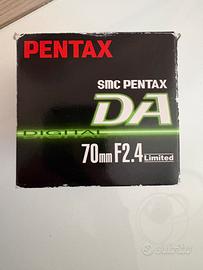 Obbiettivo Pentax smc DA 70mm F2.4 Limited