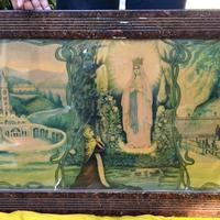 Litografia - Santuario della Madonna di Lourdes