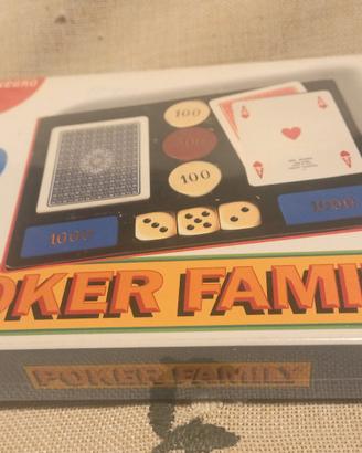 Scatola da gioco DAL NEGRO serie POKER FAMILY