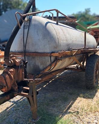 botte da liquame zincato 35 quintali