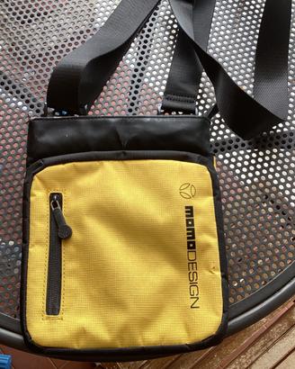 BORSA TRACOLLA MOMO DESIGN GIALLO cm20x23