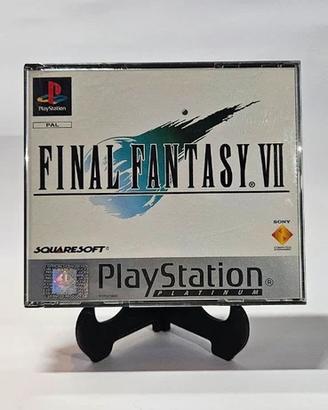 Final Fantasy VII PS1 platinum completo PAL