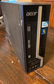 PC Desktop Acer Veriton - Intel, 4GB RAM Kingston