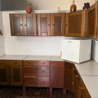 Cucina componibile Schiffini in legno massello