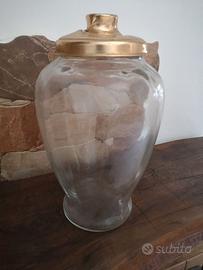 Barattolo in vetro vintage