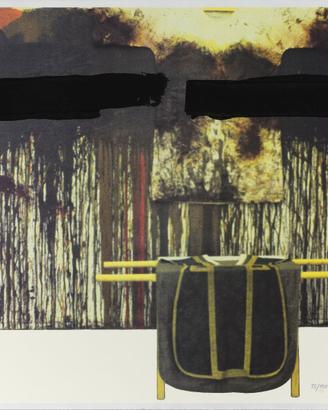 Hermann Nitsch - "Übermalte Bild - Lithographen"