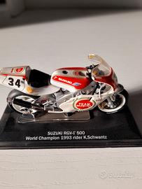 SUZUKI RGV-I 500 1993 RIDER K.SCHWANTZ