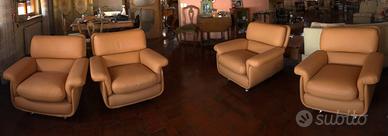 Poltrone in pelle SAPORITI