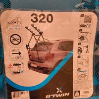 Portabici posteriore auto B'TWIN 320