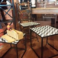 Tavolini bassi bianco nero